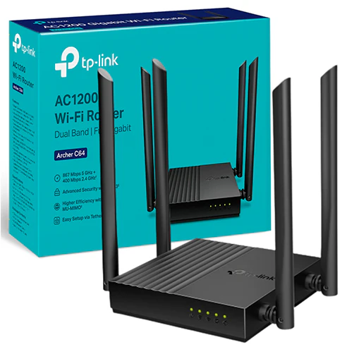 TP-Link Archer C64 AC1200 WiFi Router
