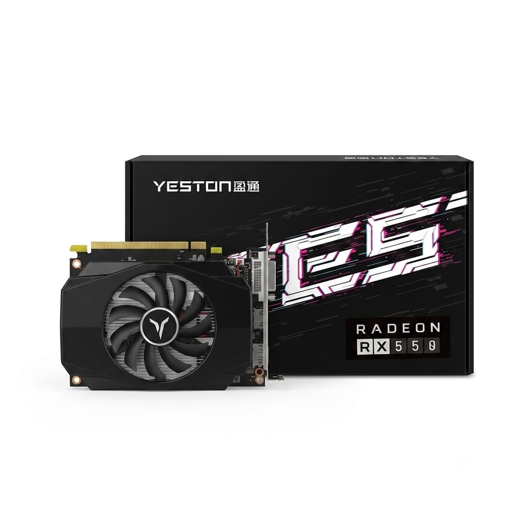 YESTON Radeon RX 550 4GB GDDR5 Graphics Card